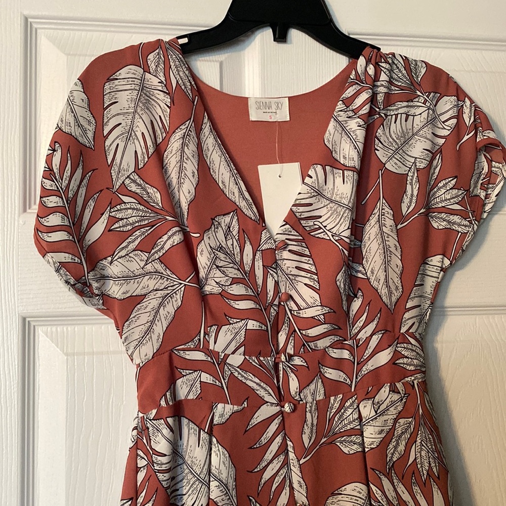 Sienna Sky Feather Dress